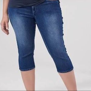 Bootheel Trading Co. Rock Vintage Denim Capris, 10